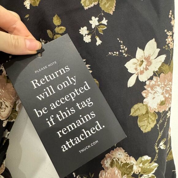 NWT Tuckernuck Midnight Garden Lyles Floral Maxi Dress - Picture 6 of 7